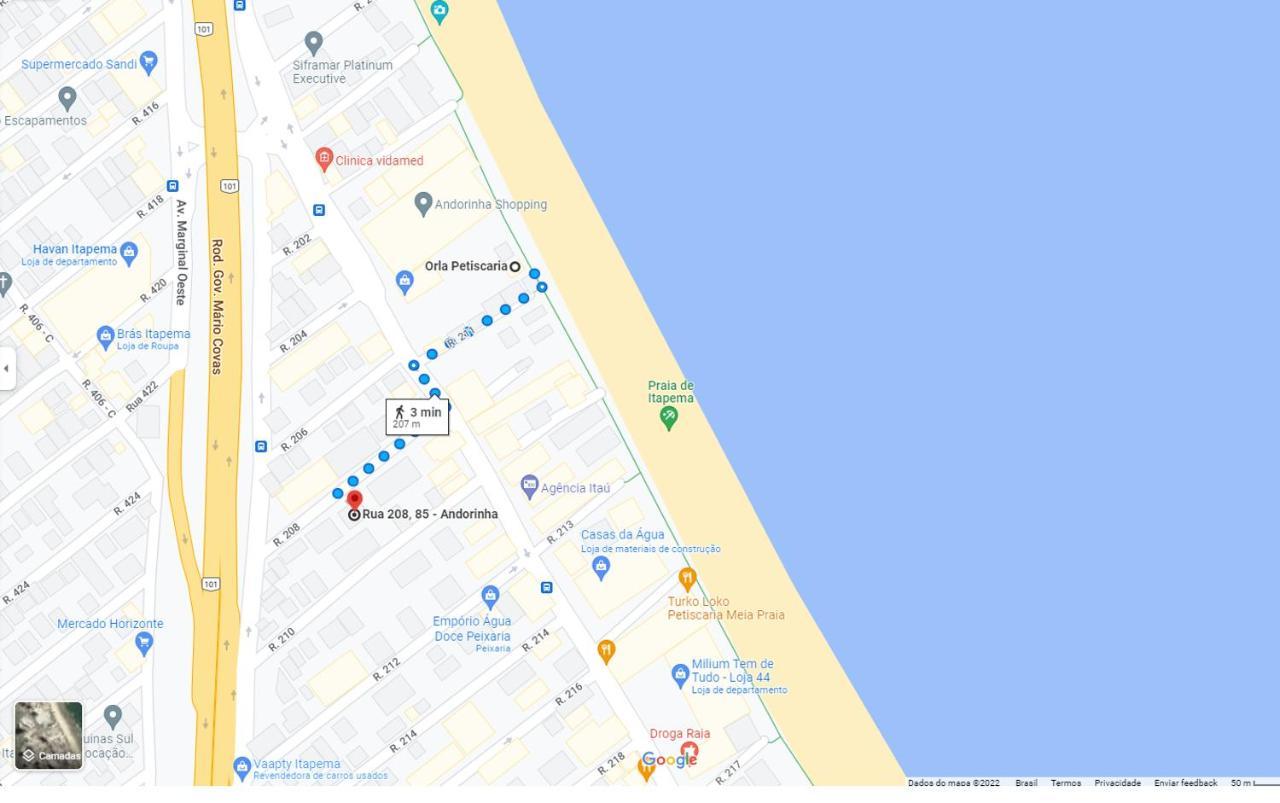 Apartamento 200 Metros Da Praia 03 Quartos Com Ar Condicionado - Meia Praia - Itapema Eksteriør billede