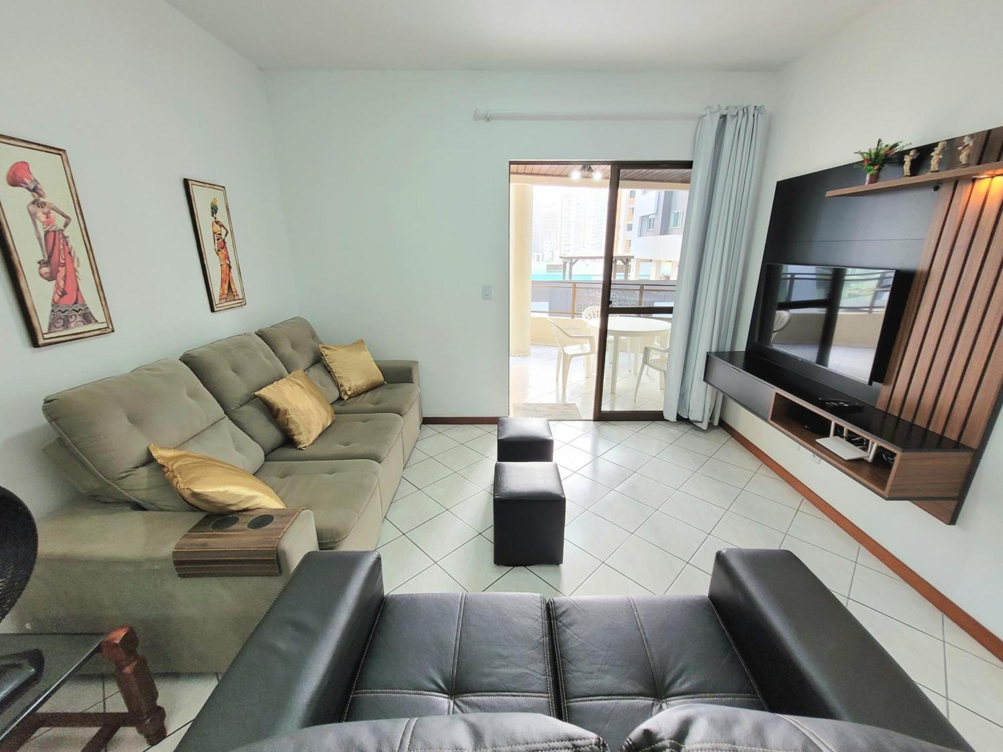 Apartamento 200 Metros Da Praia 03 Quartos Com Ar Condicionado - Meia Praia - Itapema Eksteriør billede